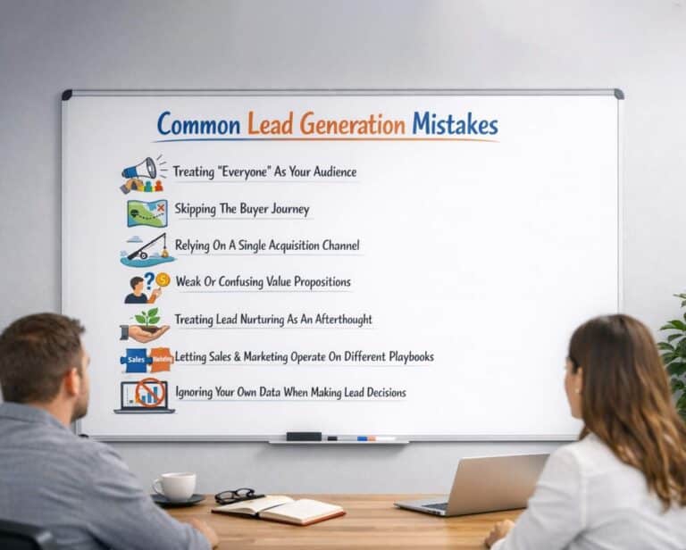 7 Most Common Lead Generation Mistakes Businesses Often Make