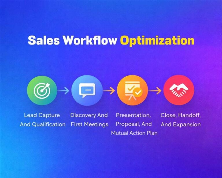 Sales Workflow Optimization To Improve Pipeline Efficiency