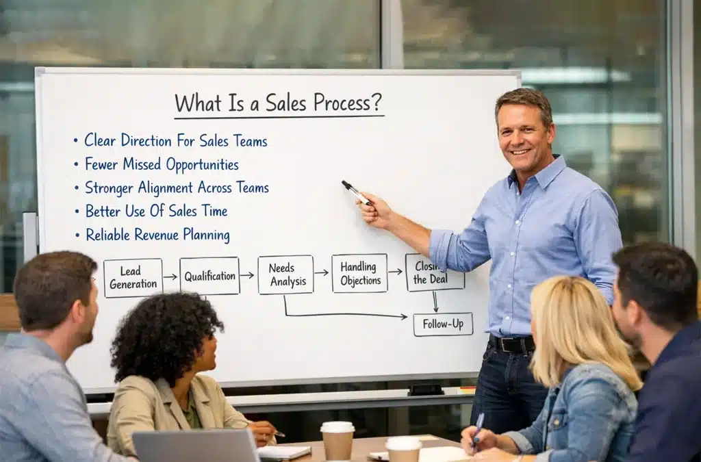 What Is a Sales Process? Definition, Steps, Benefits, And More