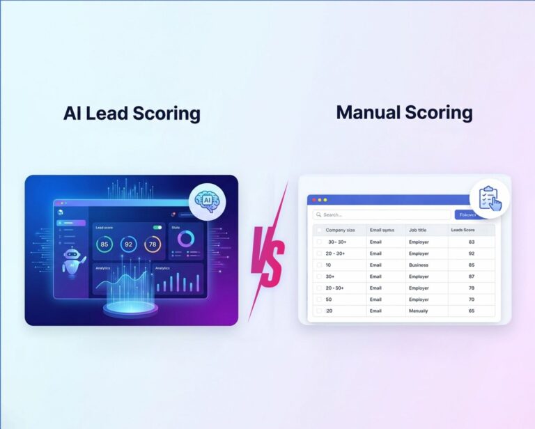 AI Lead Scoring vs Manual Scoring: Which Is The Best?