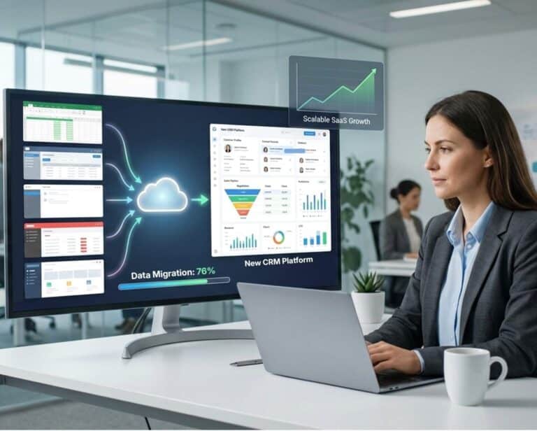 How CRM Data Migration Supports Scalable SaaS Growth