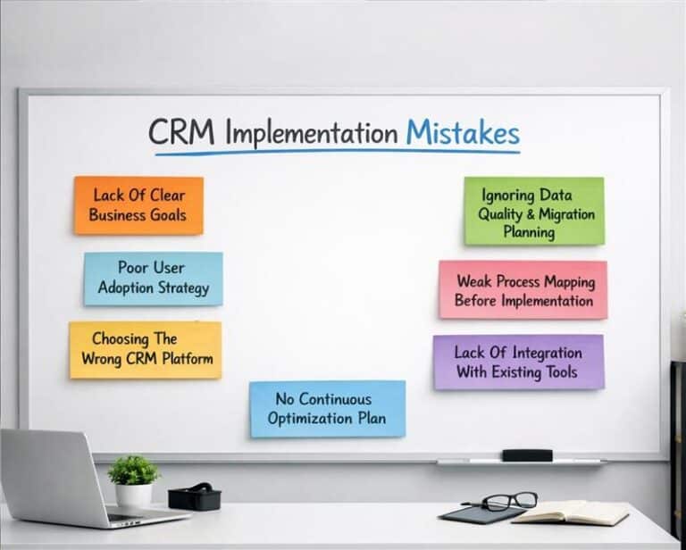 Top 7 CRM Implementation Mistakes In 2026