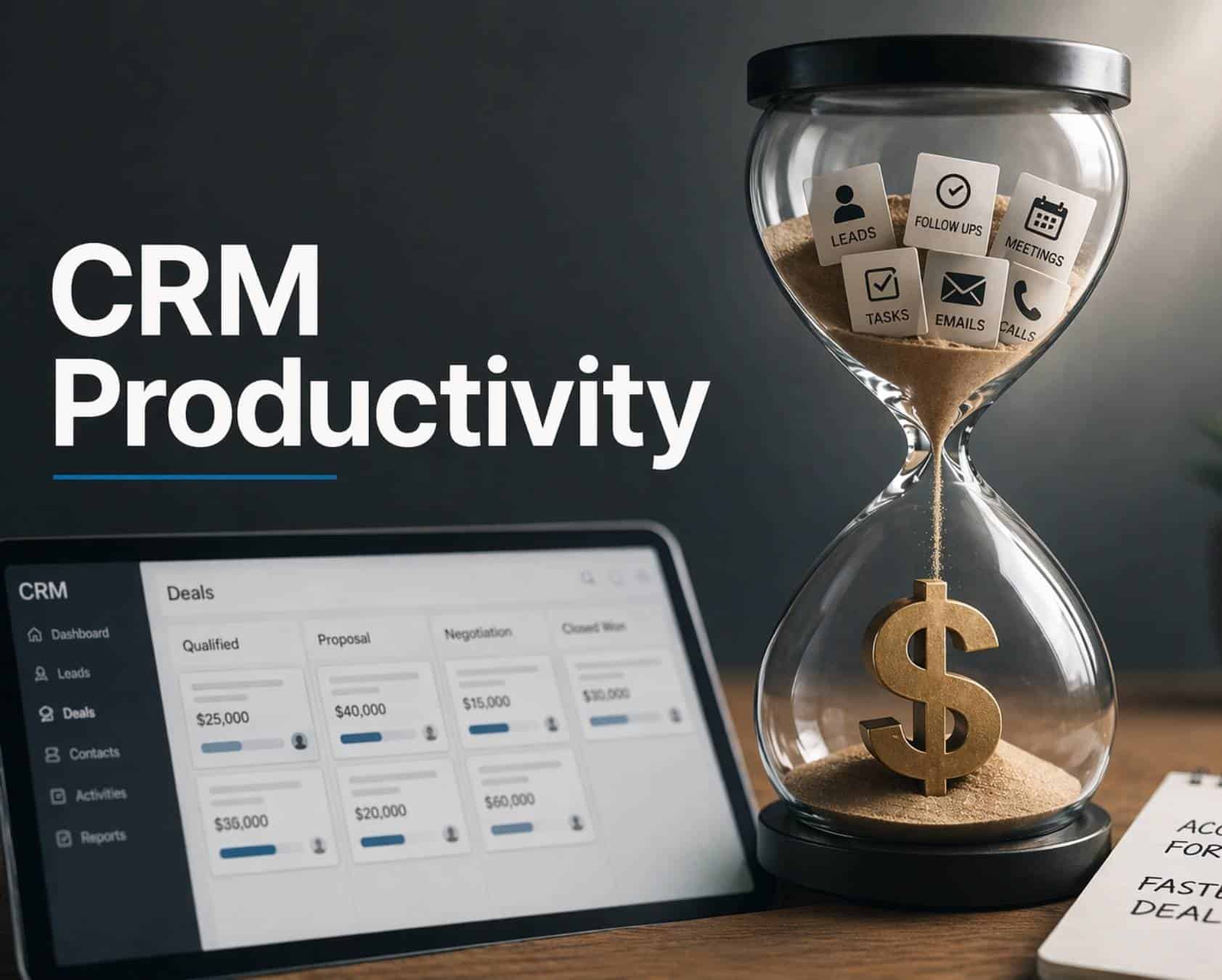 How CRM Productivity Impacts Forecast Accuracy And Deal Velocity