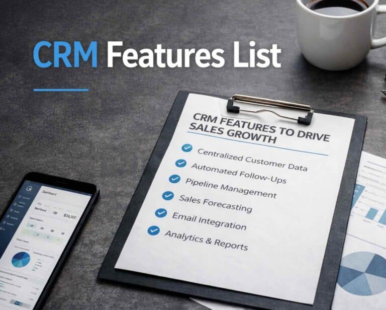 7 CRM Features List That Actually Drive Sales Growth